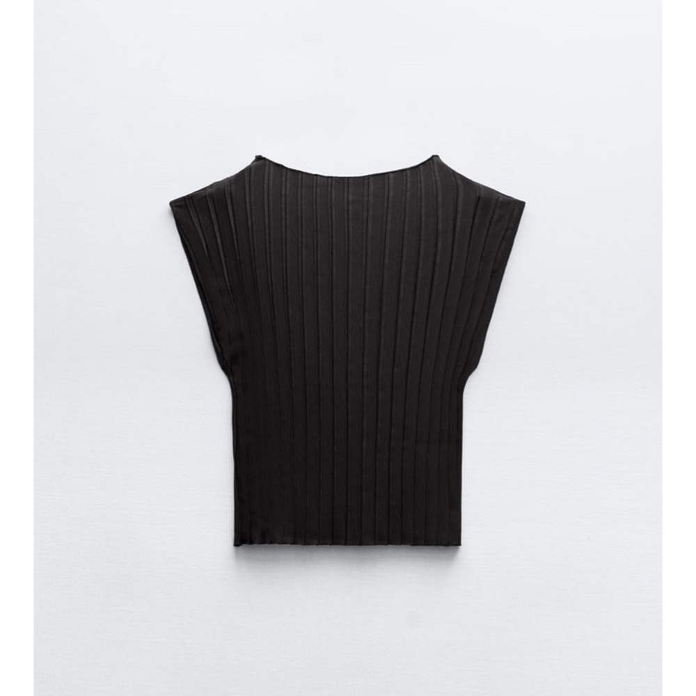 Zara pleated top